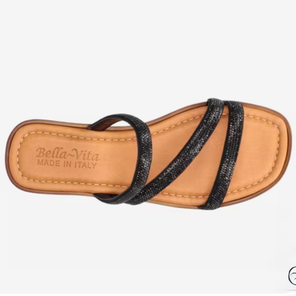 Women’s Bella Vita Sparkle Sandals - Picture 2 of 5